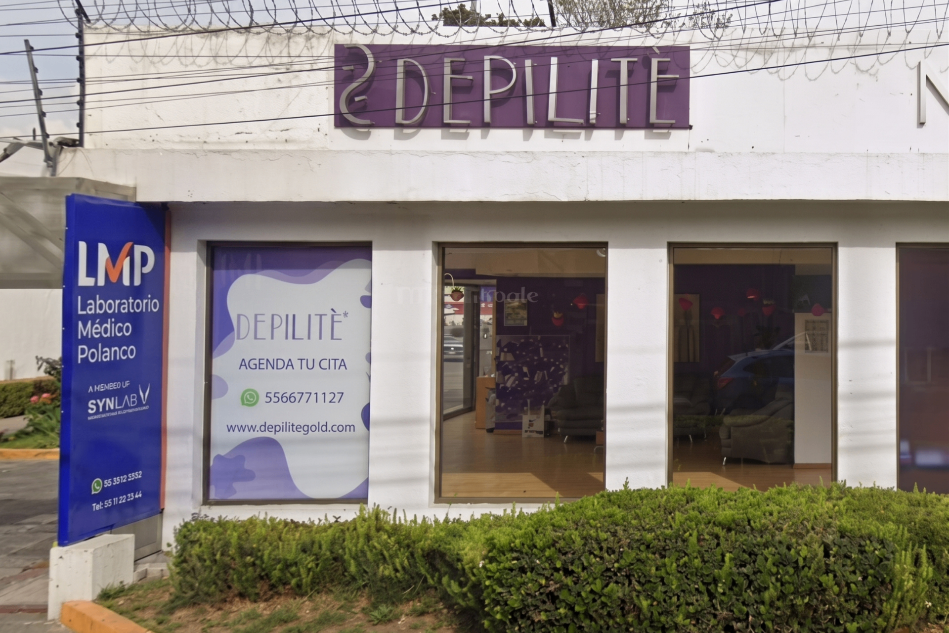 Fachada Depilite Satélite